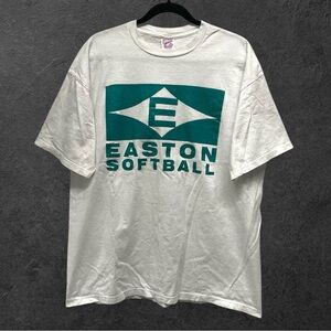 Vintage 1997 Easton Softball OWCA Softball Tournament White T-Shirt // XL